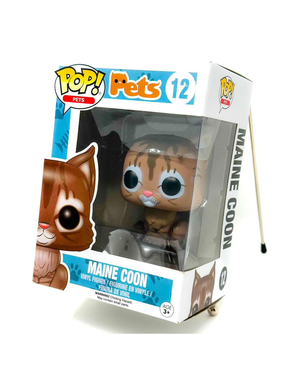 Funko Pop Pets Maine Coon 12 Vinyl Figure 2016 Vaulted Cat Kitty Kitten New